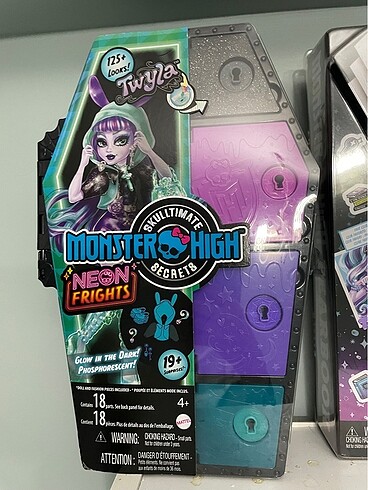 Beden Monster High Twyla Neon Frights