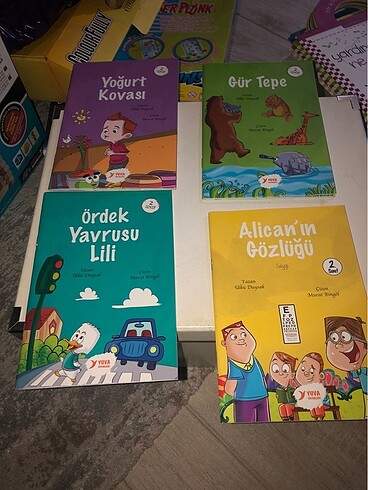 Çocuk kitap okuma seti