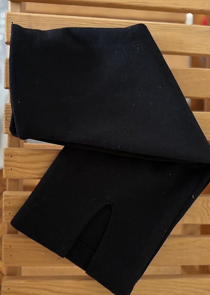 Yırtmaçlı kalem etek - Görsel 2