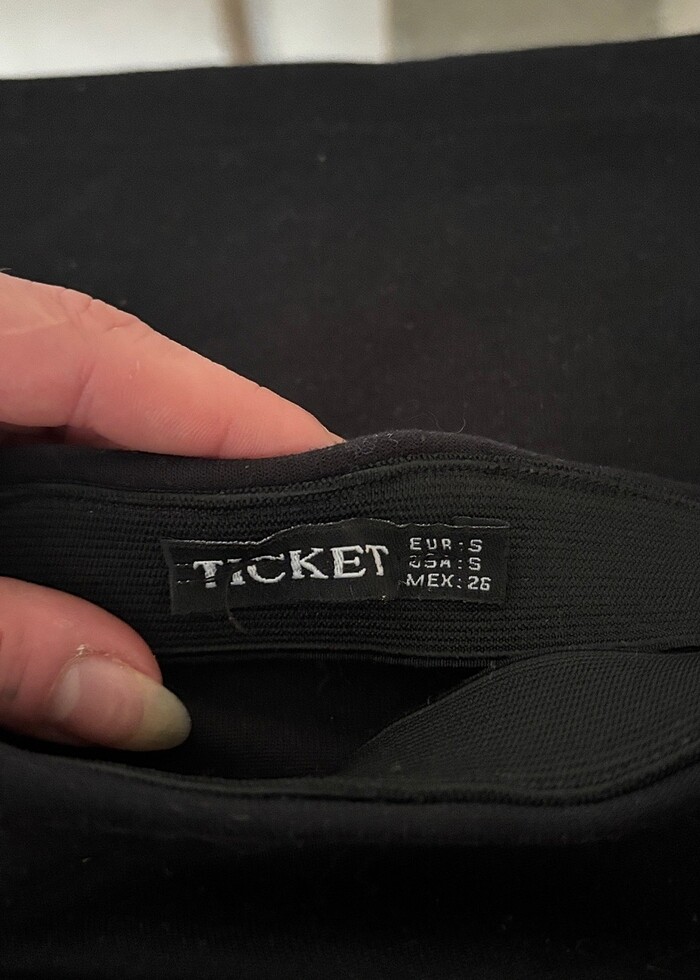 Yırtmaçlı kalem etek - Görsel 5