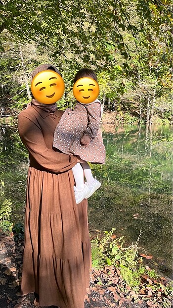 Elbise tam sonbaharlık