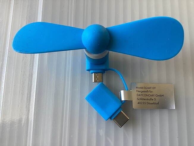 MİNİ TAŞINABİLİR CEP TELEFONU FAN SOĞUTUCU MİCRO USB & TYPE-C Gİ