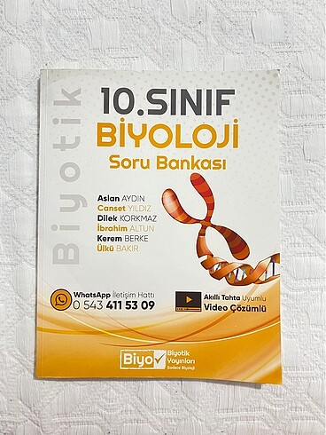 10. Sınıf Biyoloji Soru Bankası