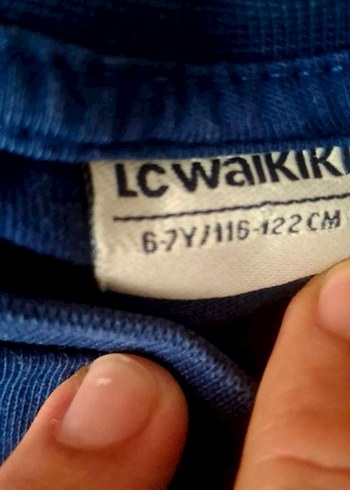 LC Waikiki Erkek Çocuk Lacivert Baskılı Sweatshirt
