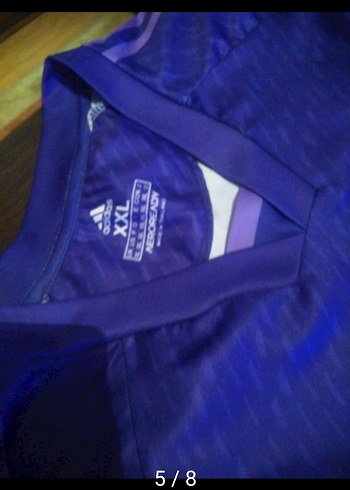 Erkek Mor Kısa Kollu Messi Forma - Görsel 3