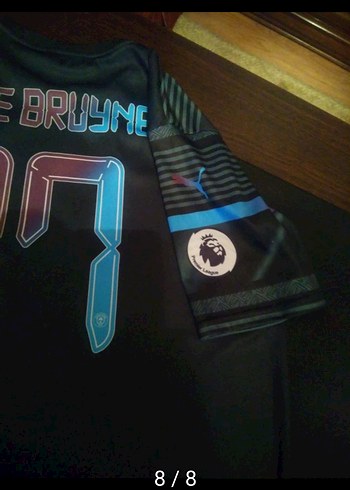 Erkek Gri Baskılı Kısa Kollu Jersey - Görsel 3