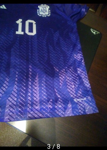 Erkek Gri Baskılı Kısa Kollu Jersey - Görsel 8