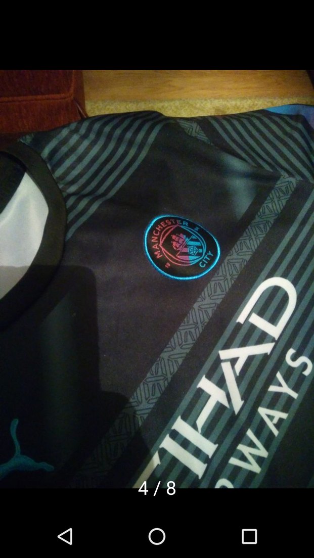 Erkek Gri Baskılı Kısa Kollu Jersey - Görsel 5