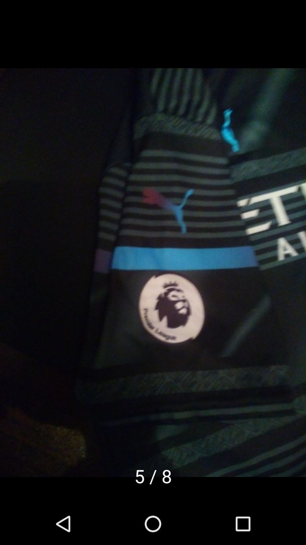 Erkek Gri Baskılı Kısa Kollu Jersey - Görsel 4