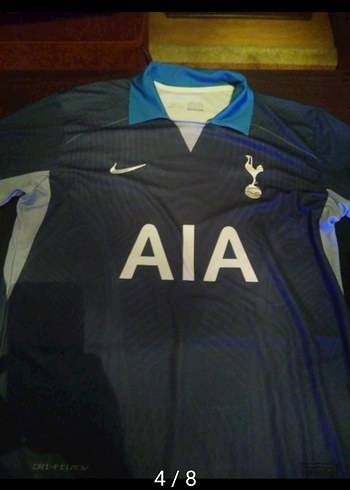 Erkek Koyu Mavi Spor Tişört Düğmeli - Görsel 4