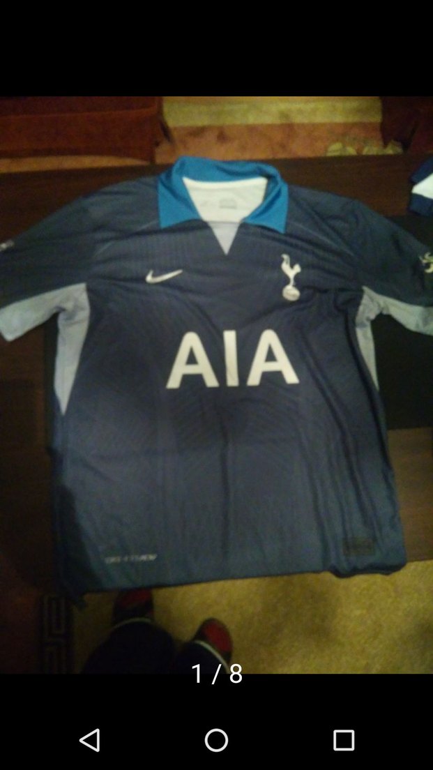 Erkek Koyu Mavi Spor Tişört Düğmeli - Görsel 2