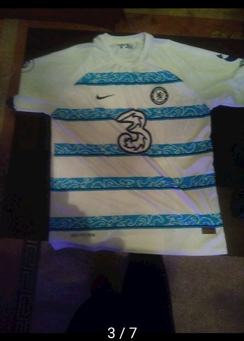 Beyaz Baskılı Kısa Kollu Erkek Forma - Görsel 5