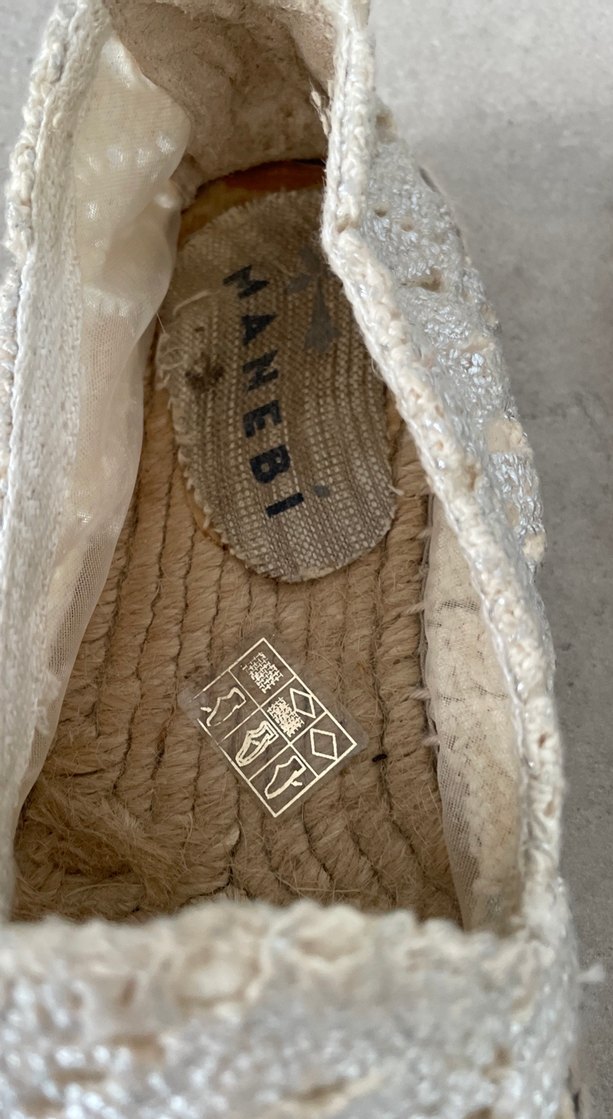 Dantel Detaylı Kadın Beyaz Espadril - Görsel 3