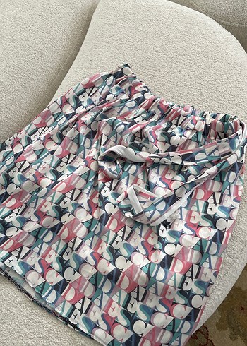 Rahat Kesim Pilili Mini Etek - Görsel 7