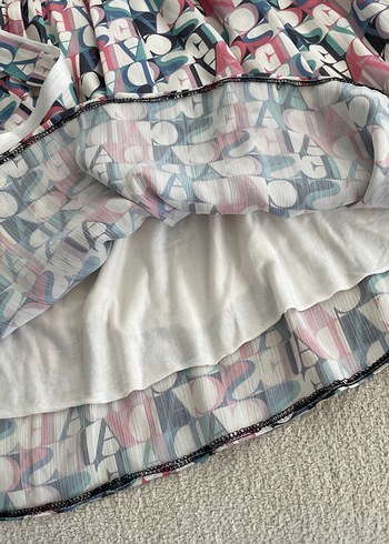 Rahat Kesim Pilili Mini Etek - Görsel 4