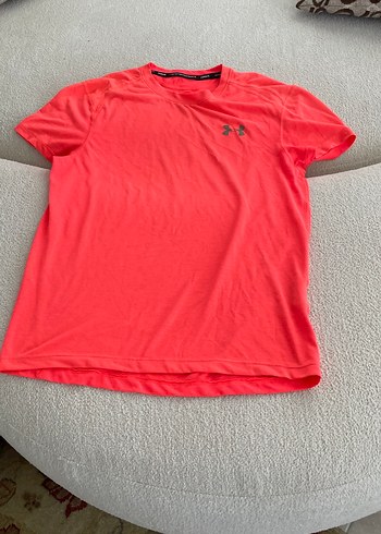 Turunçu bayan Kısa Kollu Spor Tişört - Görsel 4