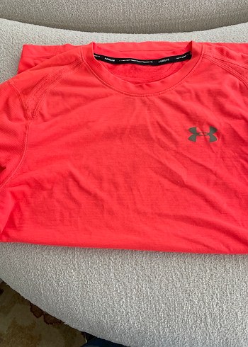 Turunçu bayan Kısa Kollu Spor Tişört - Görsel 5