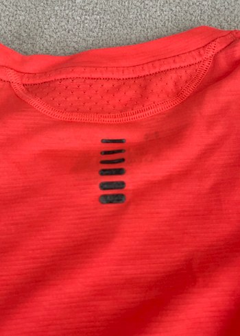 Turunçu bayan Kısa Kollu Spor Tişört - Görsel 9