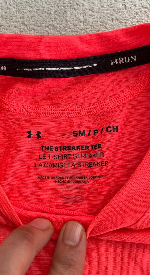 Turunçu bayan Kısa Kollu Spor Tişört - Görsel 3