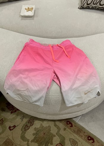 Pembe Batik Desenli Mini Spor Şort - Görsel 5