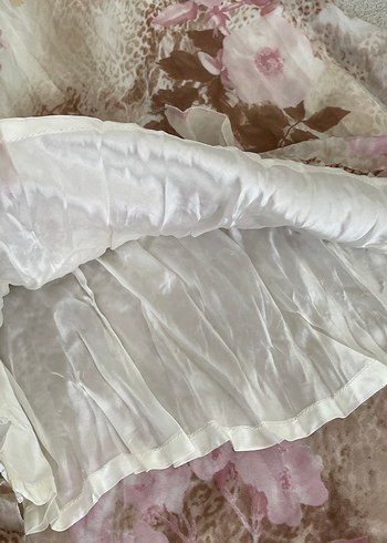 Bayan  Bohem Straplez Elbise - Görsel 6