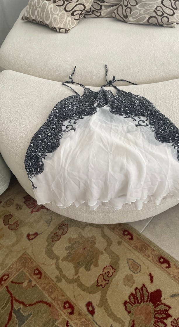 Nakışlı Uzun Askısız Hamile Geceliği - Görsel 3