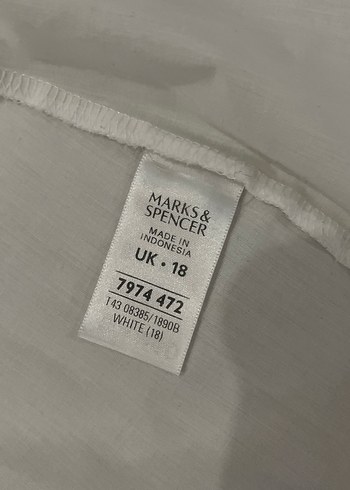 Kadın Beyaz Keten Kısa Kollu Gömlek - Görsel 4