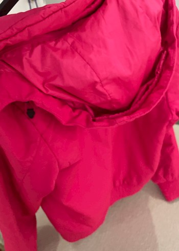 Fermuarlı Pembe Kadın Sweatshirt - Görsel 6