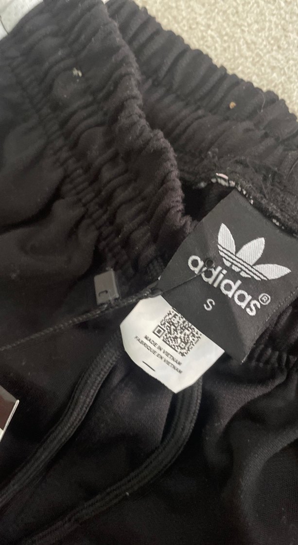 Siyah Beyaz Çizgili Kadın Eşofman Altı - Görsel 2