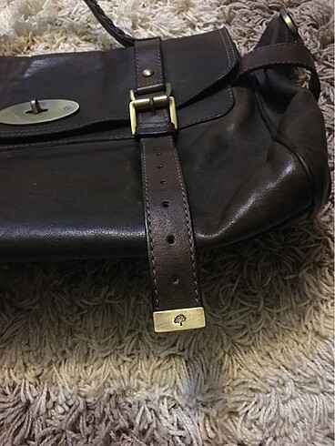  Beden kahverengi Renk Mulberry çanta