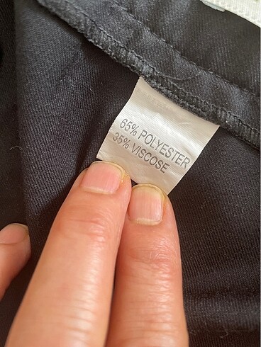 34 Beden siyah Renk Bayan kumaş pantolon