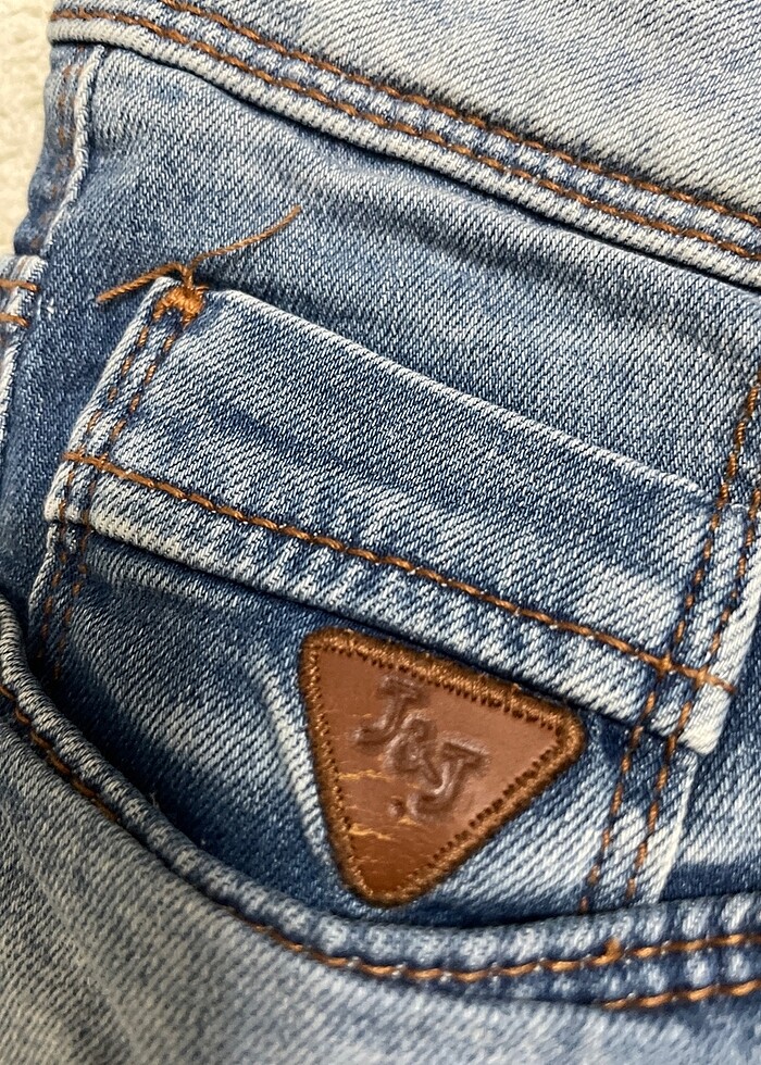 Bayan kot şort - Görsel 2