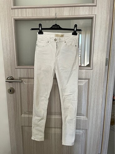 Denim&Co Bayan sıtreç likralı pantolon