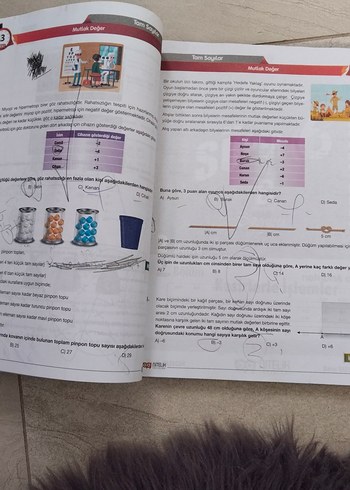  Süper B Matematik Soru Kitabı 6. Sınıf