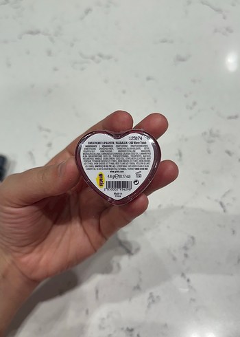 Diğer Bordo Kalp Şekilli Dudak Parlatıcısı