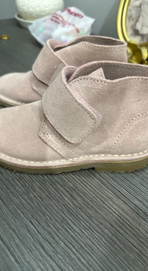 Bej Süet Kız Botu Tokalı - Görsel 2