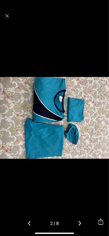 Tesettür haşema takımı - Görsel 2