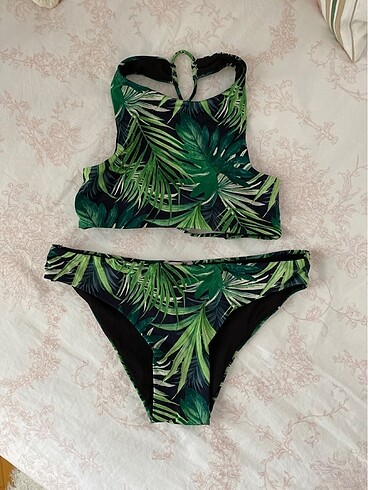 Koton tropikal desen bikini takımı