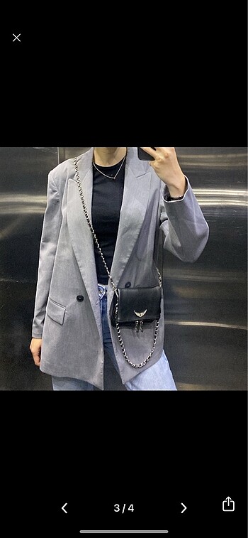 l Beden Zara blazer ceket