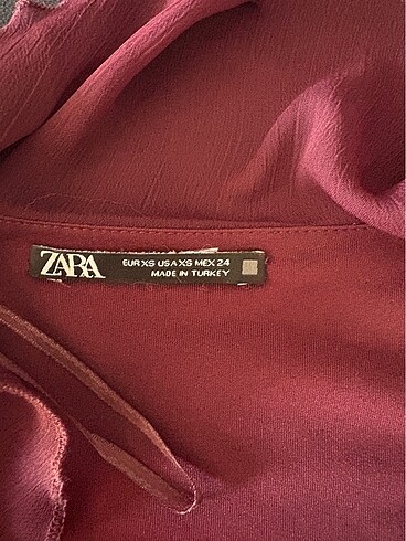 Bordo elbise - Görsel 5