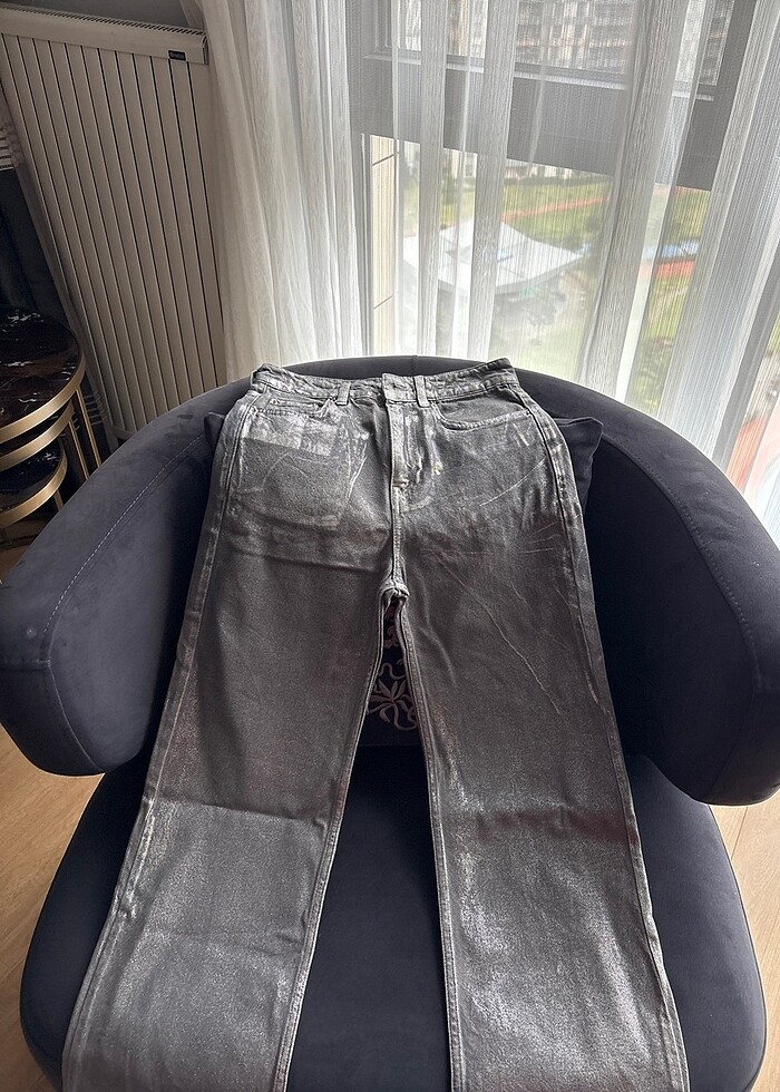 Pul&bear kot pantolon - Görsel 4