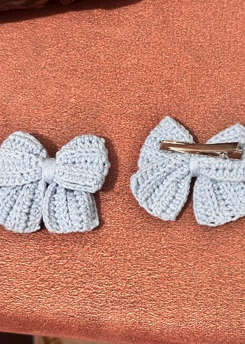 Nakışlı Örgü Renkli Çocuk Toka - Görsel 4