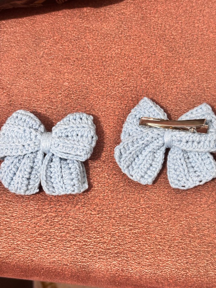 Nakışlı Örgü Renkli Çocuk Toka - Görsel 4