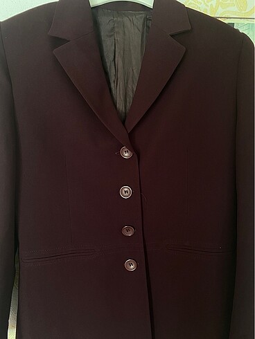 m Beden Bordo Blazer