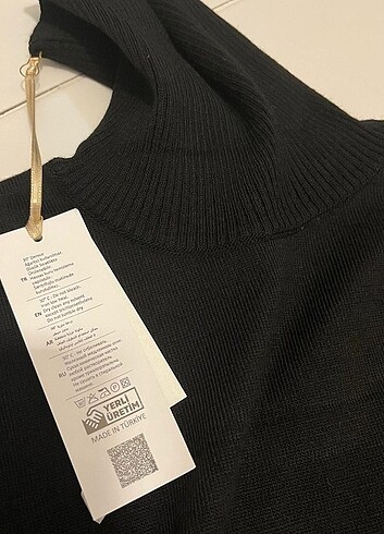 Diğer Siyah kazak unisex 