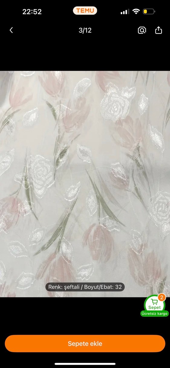 Pembe Pastel Çiçekli Uzun Bohem Elbise - Görsel 2