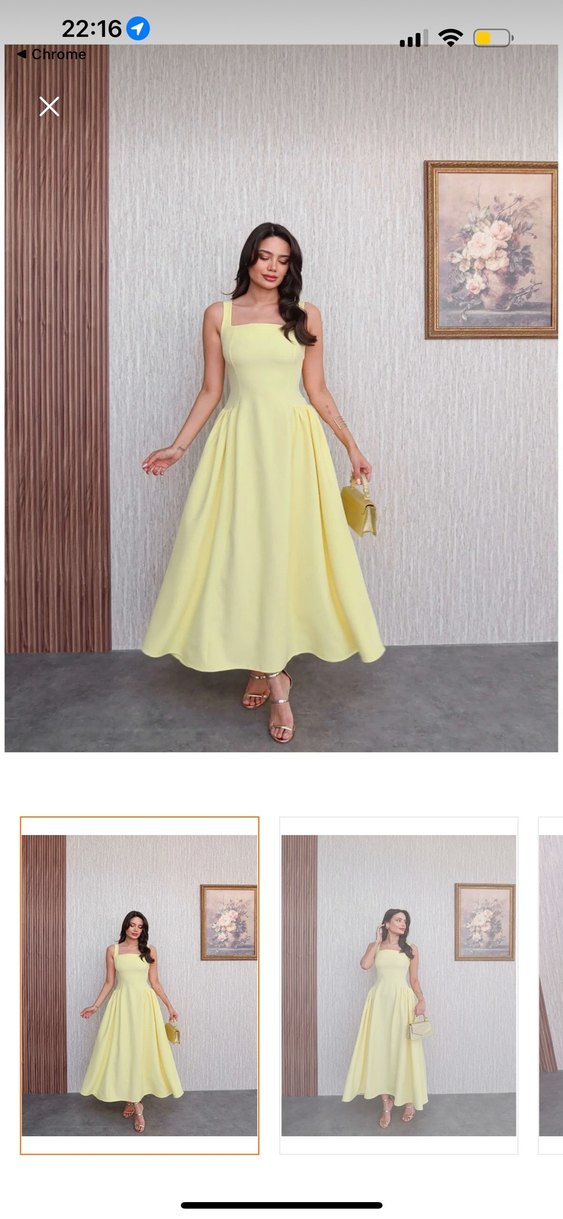 Sarı Uzun Elbise, Klasik ve Modern - Görsel 2