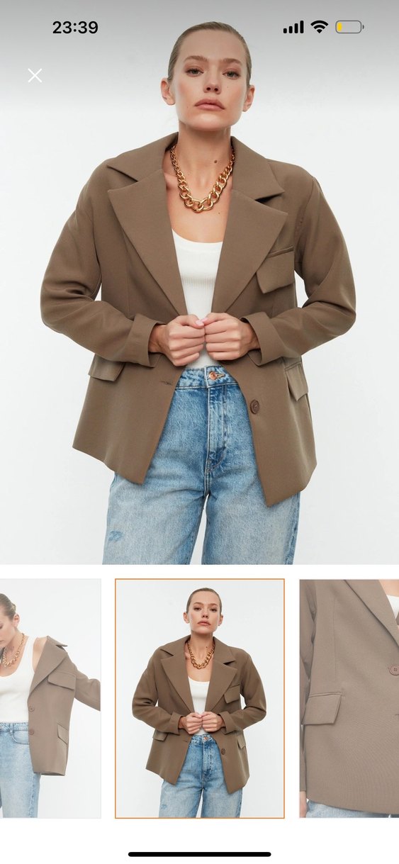 Vizon  Kadın Blazer Ceket - Görsel 3