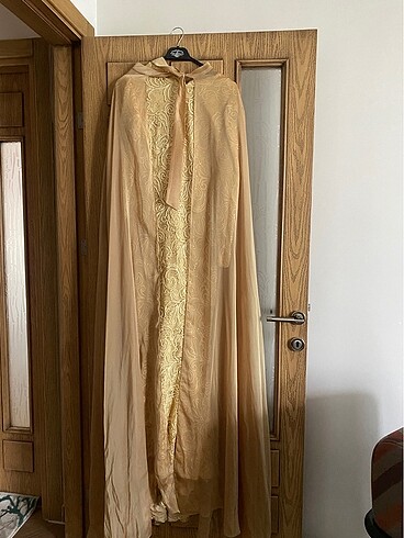Pınar Şems tasarım gold abiye elbise