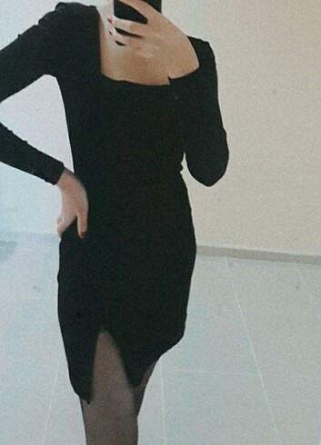Diğer Mini kadife elbise